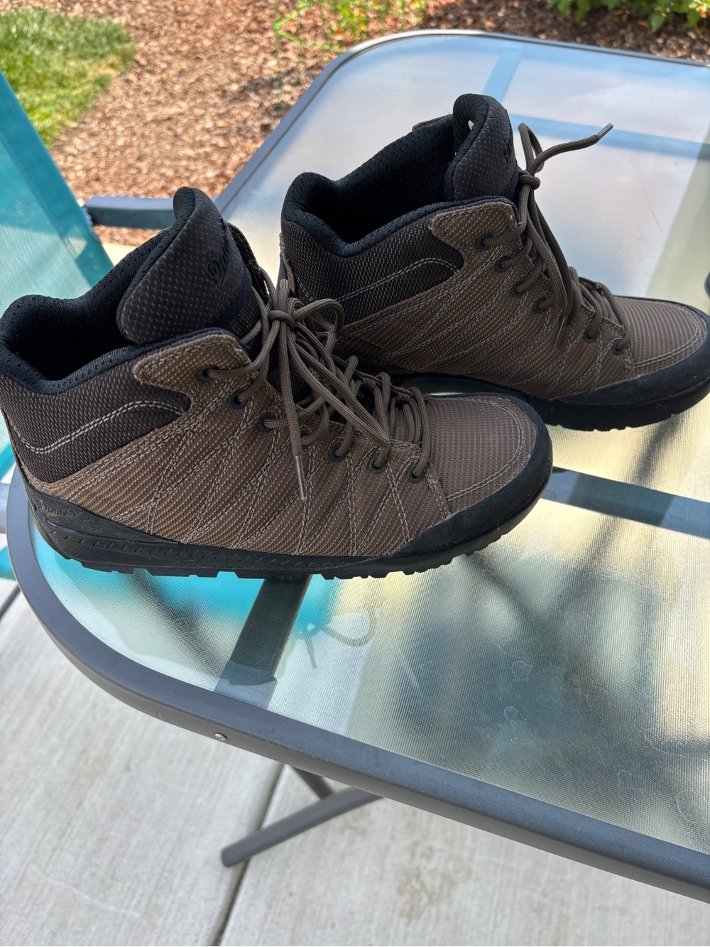 Danner Brown and Black Men's Hiking Boots - Picture 3 of 6